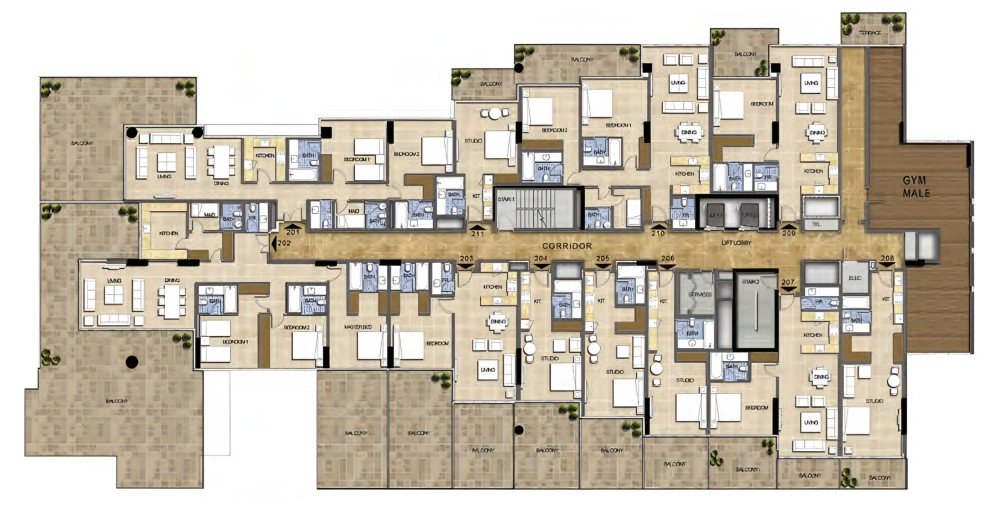 active floor plan